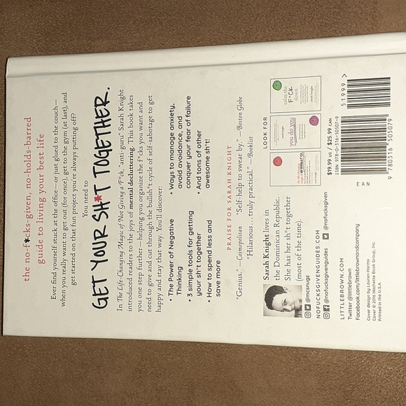 Get Your Sh*t Together by Sarah Knight (book) - Picture 2 of 6
